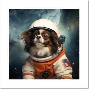 Astro Dog - Japanese Chin Posters and Art